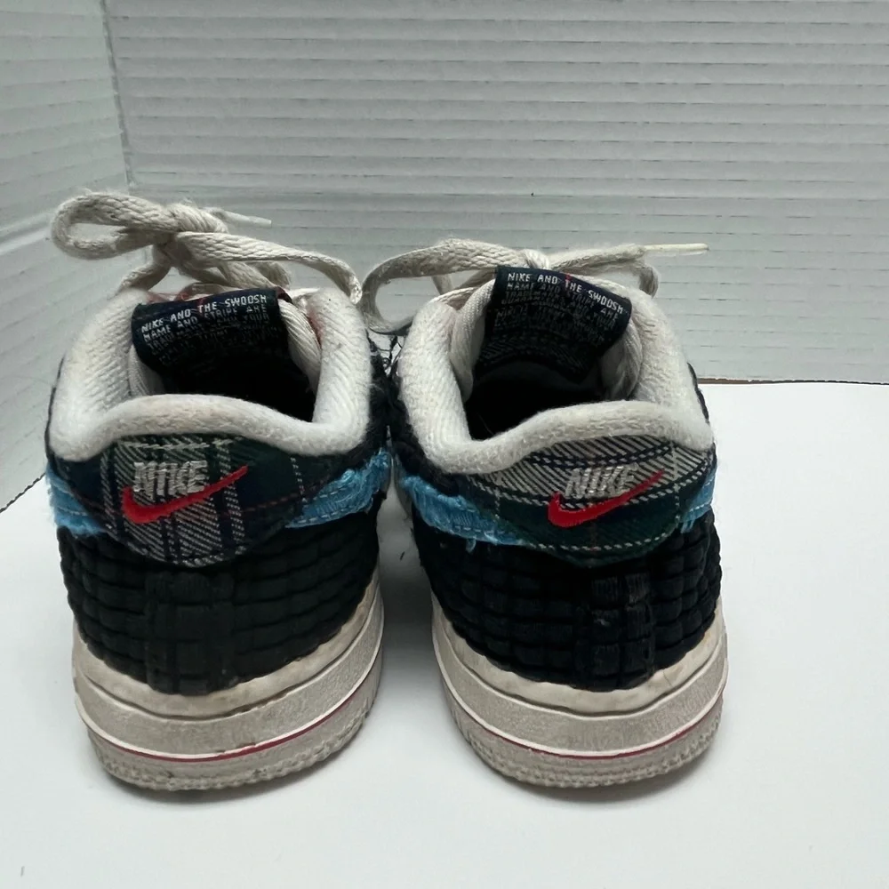 Nike Force 1 LV8 CD4 Toddler Sneakers – Size‎ 8C – Black/White/University Blue